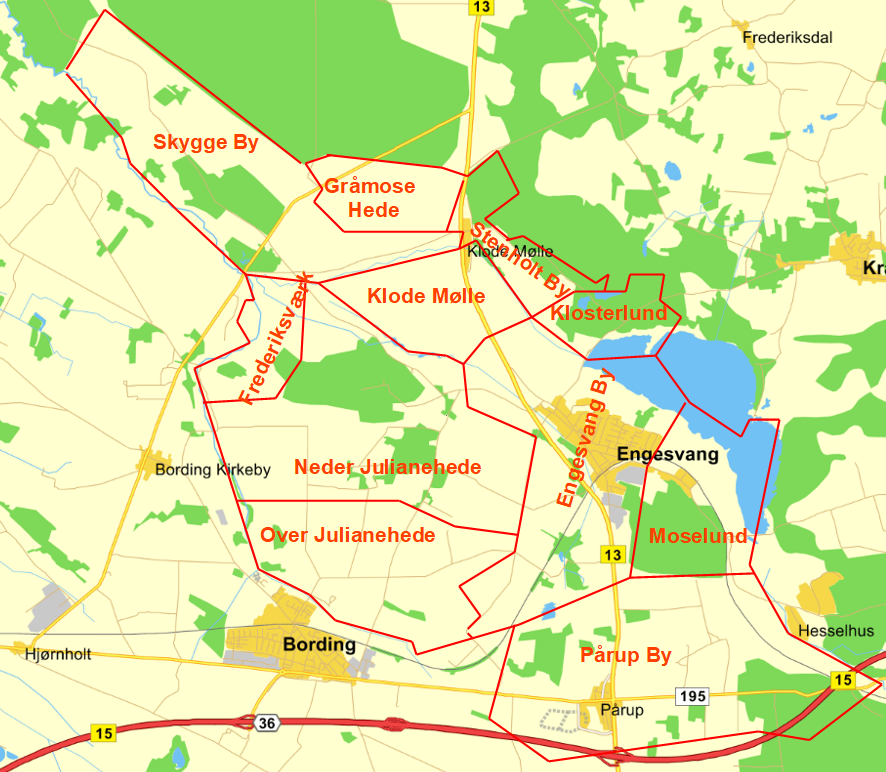 Beboere og beboelser i Engesvang Sogn 1787 – 1940
